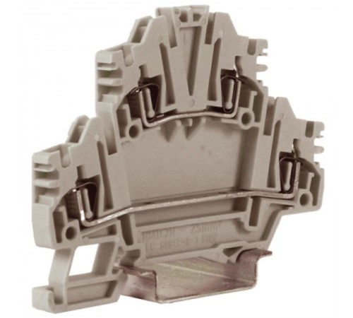 HMD.2N(Ex)i, 2-х уровневый проходной зажим, синий, 2,5 кв.мм  ZHD410-RET  DKC