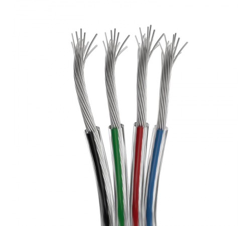 Шлейф питания ARL-22AWG-CLEAR-4Wire-CU (Arlight, -)  034964  Arlight