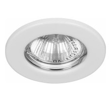 Светильник встраиваемый DL10 потолочный MR16 G5.3 белый  15109  Feron