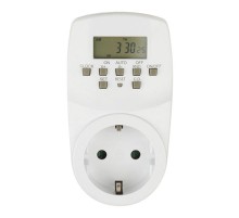 Таймер электронный с розеткой UST-E20 WHITE UL-00003766  Uniel
