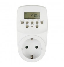 Таймер электронный с розеткой UST-E20 WHITE UL-00003766  Uniel