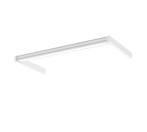 Светильник светодиодный  IДПО ntegral 18Вт CRI90 4000K 1235х605х70 мм IP40 RAL9003 белый муар опал  V1-E0-X0373-60OP0-4001840  VARTON