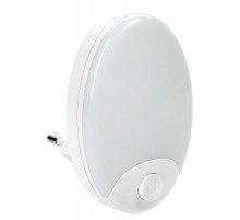 Светильник-ночник 007 овал 3 цв. темп. 220В  LDNN0-007-OV-P-08-S-K01  IEK