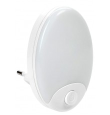 Светильник-ночник 007 овал 3 цв. темп. 220В  LDNN0-007-OV-P-08-S-K01  IEK