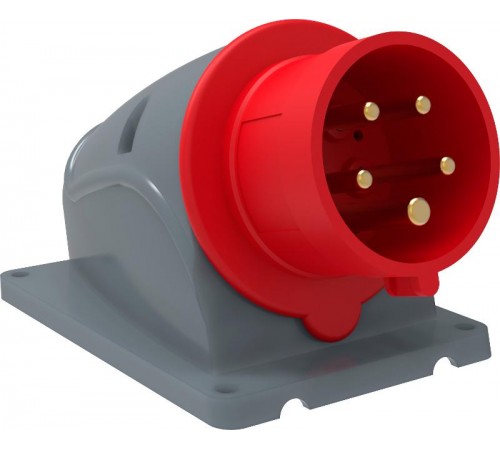 Вилка стационарная ССИ-515 16А-6ч/200/346-240/415В 3Р+РЕ+N IP44 MAGNUM  PSN52-016-5  IEK