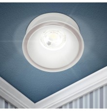 Светильник встраиваемый точечный KL94 WH MR16/GU5.3 белый, пластиковый  Б0054378  ЭРА