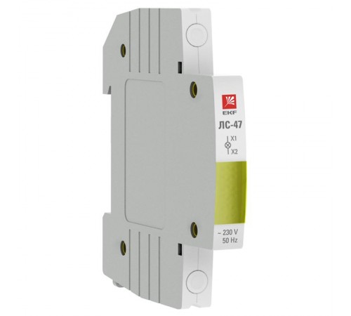 Лампа сигнальная ЛС-47 (желтая) EKF PROxima  mdla-47-y-pro  EKF