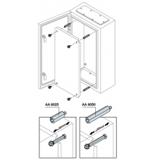 Проставки для платы L=25мм (1упак=12шт)  AA8025  ABB