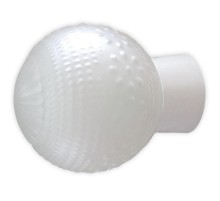 Светильник "Цветочек" 150 НББ 64-60-080 матовый /корпус прямой белый  1005100156  Элетех