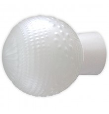 Светильник "Цветочек" 150 НББ 64-60-080 матовый /корпус прямой белый  1005100156  Элетех