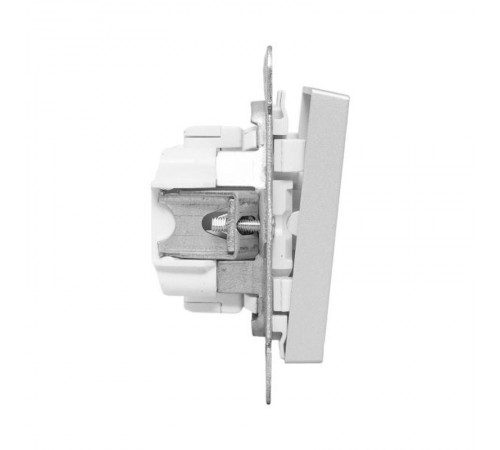Механизм выключателя, одноклавишный, проходной, алюминий Эпика EKF  UP1-SWA-11  EKF