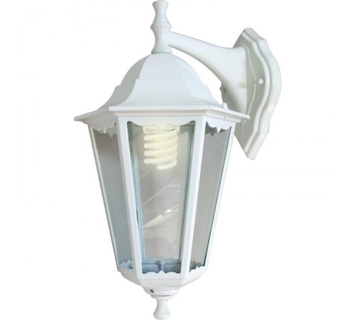 Светильник садово-парковый 6102 60W 230V E27 170*200*320мм белый  11053  FERON