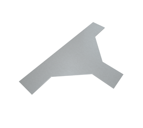 Крышка лестничного Т-отвода 400  KLTD400 HD  КМ-профиль