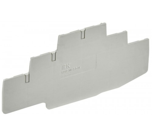 Заглушка для CP-ML 3 ур. 2,5мм2 серая  YCT23-00-3-K03-002-ZGL  IEK