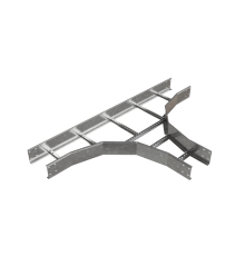 Т-отвод лестничный 150х200х1,2 мм R600 N  LTD150-200-1.2-R600 N  КМ - профиль