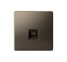 ArtGallery Мокко Розетка компьютерная RJ45, кат. 5е, механизм  GAL000683 SE