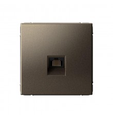 ArtGallery Мокко Розетка компьютерная RJ45, кат. 5е, механизм  GAL000683 SE