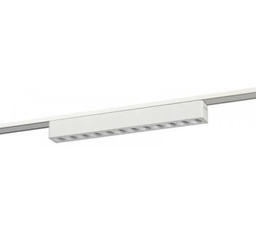 Магнитный трековый светильник  TRM-S5-2-12W4K WH с направленным светом для тонкой магнитной системы 12Вт 4000К белый  Б0059044  ЭРА