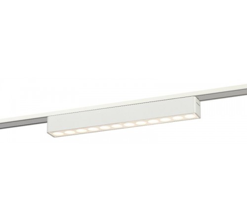 Магнитный трековый светильник  TRM-S5-2-12W4K WH с направленным светом для тонкой магнитной системы 12Вт 4000К белый  Б0059044  ЭРА