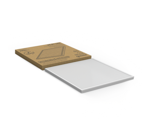 Светильник светодиодный универсальный 36W 4000K офисный 595*595*19 мм с призматическим рассеивателем  842123236  Gauss