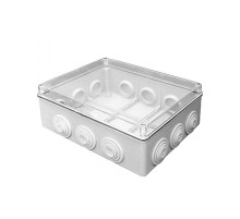 Коробка распределительная КМР-050-043пк пылевлагозащищенная, 12 мембранных вводов, уплотнительный шнур (240х190х90) PROxima  plc-kmr-050-043pk  EKF