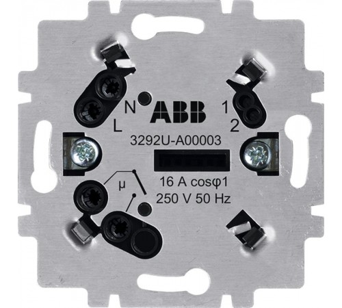 ABB Levit Механизмы/спец изделия Механизм реле для терморегулятов и таймеров   3292U-A00003  2CHU910003A4000  ABB