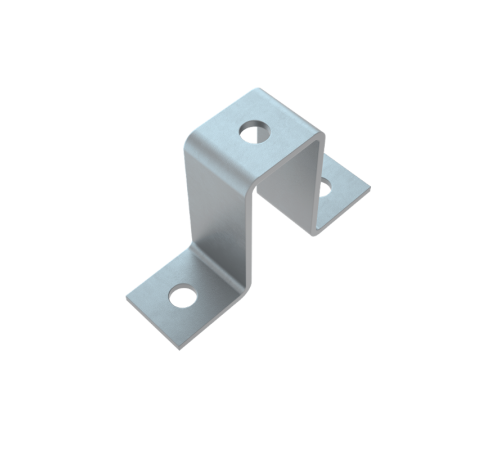 Прямоугольная скоба для двойного страт-профиля 41*82 HD  PS41*82 HD  КМ-профиль