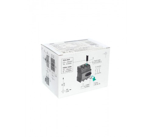 Выключатель-разъединитель модульный ВРМ-2 3P 80А  MVR20-3-080  IEK