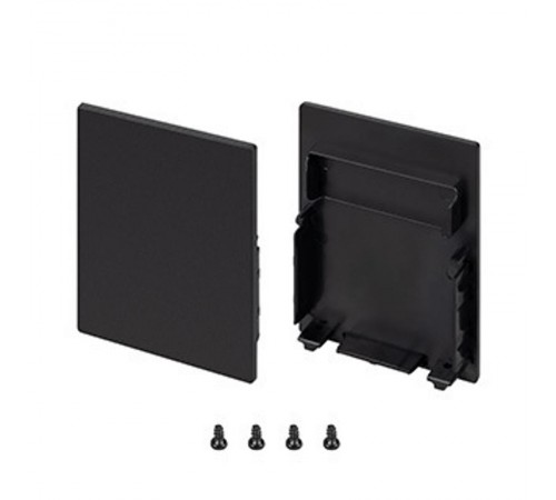 Заглушка SL-LINE-4050-3L-LOW BLACK глухая (Arlight, Пластик)  044677  Arlight