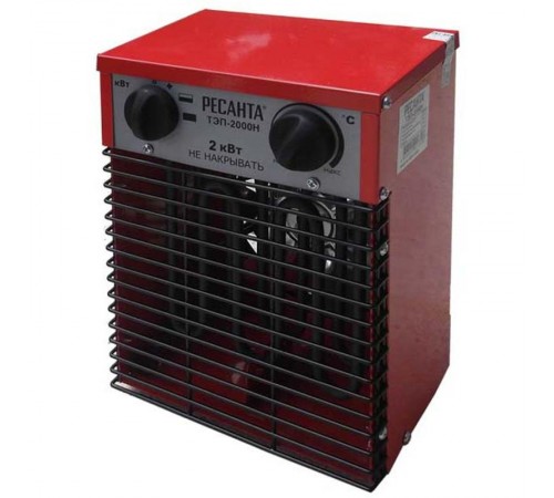 Тепловая электрическая пушка ТЭП-2000Н (компактная)   67/1/17  РЕСАНТА