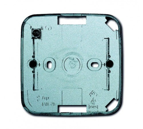 Коробка для открытого монтажа, 1 пост, серия future, цвет серебристо-алюминиевый  1799-0-0905   2CKA001799A0905  ABB