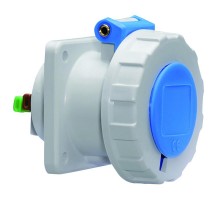 Розетка встраиваемая прямая 32А 3p(1P+N+E) IP67 75х75 13750 I 13750-Bals I Bals