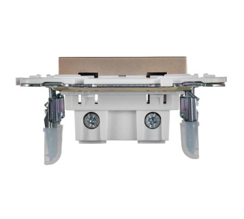 SKANDY Розетка без з/к с з/ш 10А SK-R01Sa песочный  SK-R13-10-K98  IEK