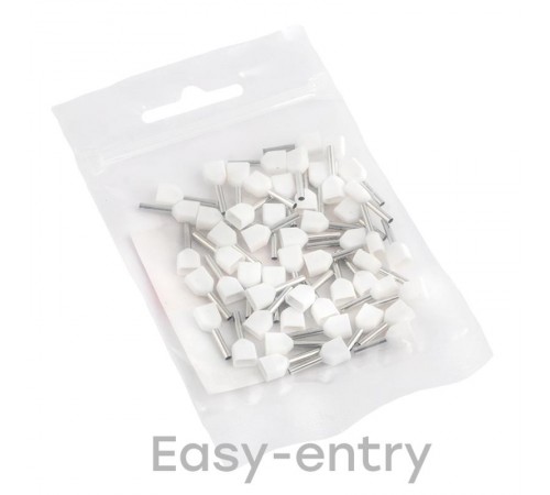 Наконечник штыревой втулочный изолированный НШвИ(2) 0,5-8 (50шт.) EKF PROxima  nhvi2-0.5-8  EKF