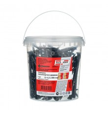 Саморез ШСГД 4,8х100 редкая резьба (1кг) - ведро  125385  Tech-KREP