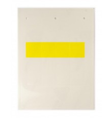 Самоламинирующаяся маркировка для кабелей и труб. Желтая  CMSA10015Y  DKC