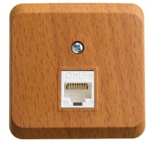 Этюд Бук О/У Розетка компьютерная RJ45 кат.5E  KOMA-001T  SE