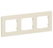 FLITE Classic Рамка 3-ая РУ-3-К-ФлСл сливочный  FI-M32-32-20-K86  IEK