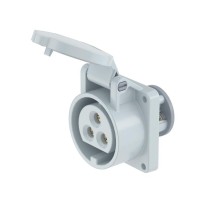 Розетка панельная PSS IP44 32A 3P 50В  PSS034-032-05  DKC