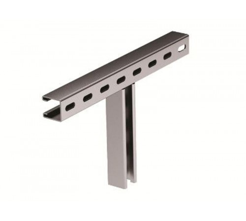 T-образное крепление к вертикальной двутавровой балке, 200 мм, INOX 304  IBMH3020C  DKC
