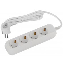 Удлинитель электрический ЭРА UDL-16-415-E Greenline 4 розетки с заземлением 1,5м ПВС 3x1мм2   Б0065081  ЭРА