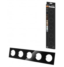 Рамка пятипостовая агат, стекло, "Байкал"   SQ1819-0206  TDM