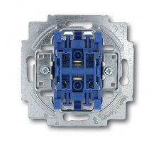 Механизм 2-клавишного выключателя с лампой подсветки, 10А 250В  1012-0-1135   2CKA001012A1135  ABB