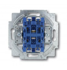 Механизм 2-клавишного выключателя с лампой подсветки, 10А 250В  1012-0-1135   2CKA001012A1135  ABB