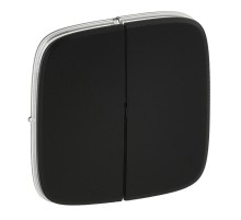 Valena ALLURE Антрацит Клавиша 2-ая  755028  Legrand