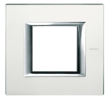 Axolute декоративные накладки прямоугольной формы, стекло, цвет матовое стекло, на 2 модуля  HA4802VSA  Legrand