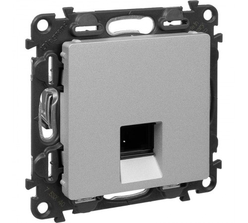 Valena LIFE DIY Алюминий Розетка комп(RJ45) 1-ая 5 кат UTP  753640  Legrand