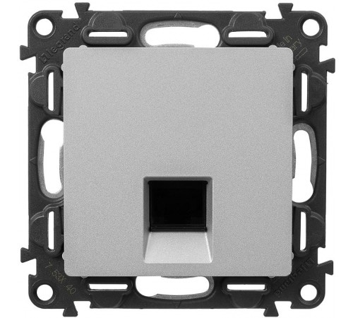Valena LIFE DIY Алюминий Розетка комп(RJ45) 1-ая 5 кат UTP  753640  Legrand