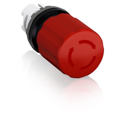 Кнопка MPET3-10R ГРИБОК красная (только корпус) отп. поворачиванием 30мм1SFA611520R1001 ABB
