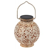 Садовый светильник Амфора ERASF22-59 на солнечной батарее, теплый+холодный свет, 2 LED, d 15 см  Б0057658  ЭРА